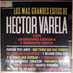 Héctor Varela / Argentino Ledesma / Rodolfo Lesica Los Más Grandes Éxitos De Héctor Varela Vinyl LP USED
