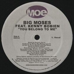 Big Moses / Kenny Bobien You Belong To Me Vinyl 12" USED