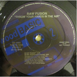 Raw Fusion Throw Your Hands In The Air Vinyl 12" USED