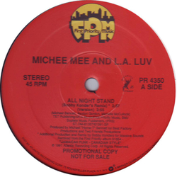 Michie Mee And LA Luv All Night Stand Vinyl 12" USED