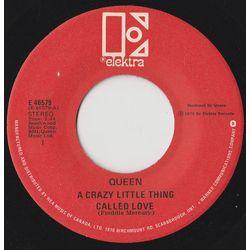 Queen A Crazy Little Thing Called Love Vinyl 7" USED