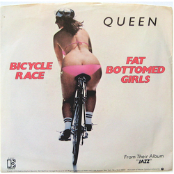 Queen Bicycle Race / Fat Bottomed Girls Vinyl 7" USED