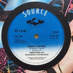 Sharon Paige / Harold Melvin And The Blue Notes Tonight's The Night Vinyl 12" USED