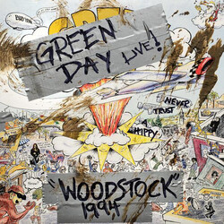 Green Day Woodstock 1994 Vinyl LP USED