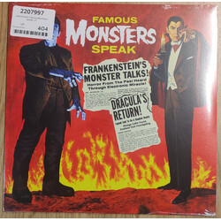 Cherney Berg / Gabriel Dell Famous Monsters Speak Vinyl LP USED