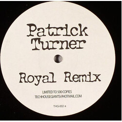 Crenshaw / Patrick Turner Don't Want None / Royal Remix Vinyl 12" USED