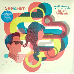 She & Him Melt Away: A Tribute to Brian Wilson Vinyl LP USED
