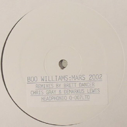 Boo Williams Mars 2002 (Remixes) Vinyl 12" USED
