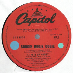 A Taste Of Honey Boogie Oogie Oogie / Sky High Vinyl 12" USED
