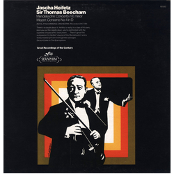 Jascha Heifetz / Sir Thomas Beecham / Felix Mendelssohn-Bartholdy / Wolfgang Amadeus Mozart / Royal Philharmonic Orchestra Concerto In E Minor / Conce