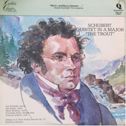 Franz Schubert Quintet In A major, "The Trout" Vinyl LP USED