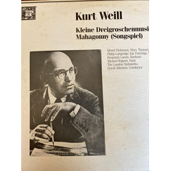 Kurt Weill Kleine Dreigroschenmusik / Mahagonny (Songspiel) Vinyl LP USED
