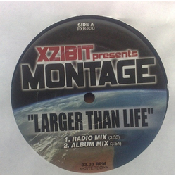 Xzibit / Montage One Larger Than Life Vinyl 12" USED