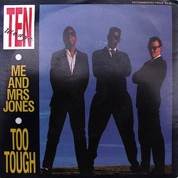 Ten Wedge Me And Mrs Jones / Too Tough Vinyl 7" USED