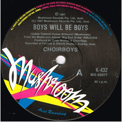 Choirboys Boys Will Be Boys Vinyl 7" USED