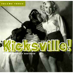 Various Kicksville! Raw Rockabilly Acetates Volume Three Vinyl LP USED