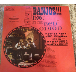 Dan McCall And His Banjokers Banjos!!! Live! At The Red Onion Vinyl LP USED