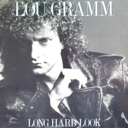 Lou Gramm Long Hard Look Vinyl LP USED
