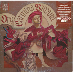 Carl Orff / Riccardo Muti Carmina Burana Vinyl LP USED