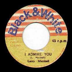 Larry Marshall / King Tubby I Admire You / Watergate Rock Vinyl 7" USED