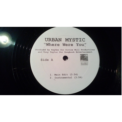 Urban Mystic Where Were You? Vinyl 12" USED