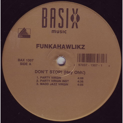 Funkahawlikz Don't Stop! (Hey Ohh!) Vinyl 12" USED