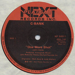 C-Bank One More Shot USED VINYL 12INCH 33 S RPM