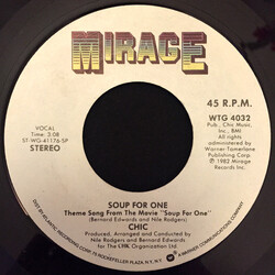 Chic Soup For One Vinyl 7" USED