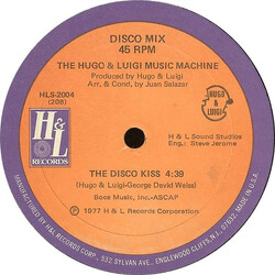The Hugo & Luigi Music Machine Love Theme From "The Godfather" VINYL 12" USED