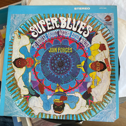 Bo Diddley / Little Walter / Muddy Waters Super Blues Vinyl LP USED