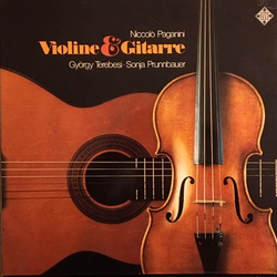 Niccolò Paganini / György Terebesi / Sonja Prunnbauer Violine & Gitarre Vinyl LP USED