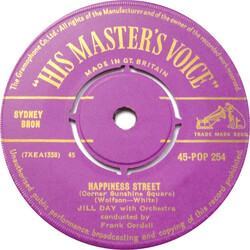 Jill Day Happiness Street Vinyl 7" USED