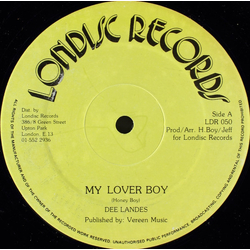 Dee Landes / Honey Boy My Lover Boy / Will You Miss Me Vinyl 12" USED