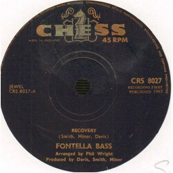 Fontella Bass Recovery Vinyl 7" USED