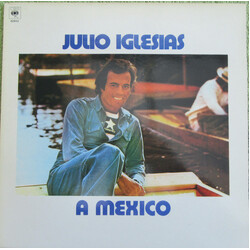 Julio Iglesias A Mexico Vinyl LP USED