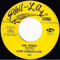 Cliff Nobles & Co Love Is All Right / The Horse Vinyl 7" USED