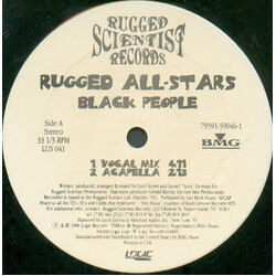 Rugged All-Stars Black People USED VINYL 12INCH 33 S RPM