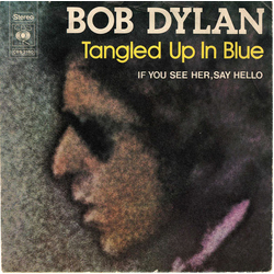 Bob Dylan Tangled Up In Blue Vinyl 7" USED