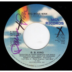 B.B. King Big Boss Man / My Guitar Sings The Blues Vinyl 7" USED