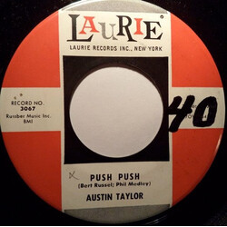 Austin Taylor Push Push Vinyl 7" USED