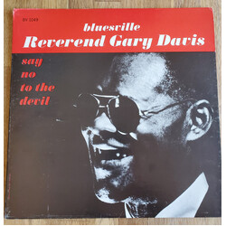 Rev. Gary Davis Say No To The Devil Vinyl LP USED