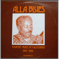 Various Alla Blues (Country Blues In California 1947-1954) Vinyl LP USED