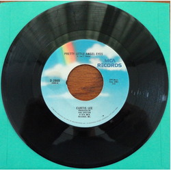 Curtis Lee Pretty Little Angel Eyes / Gee How I Wish You Were Here Vinyl 7" USED