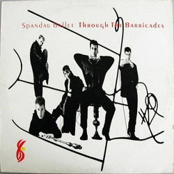 Spandau Ballet Through The Barricades Vinyl LP USED
