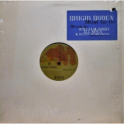Brigid Boden Must Go On USED VINYL 12INCH 33 S RPM