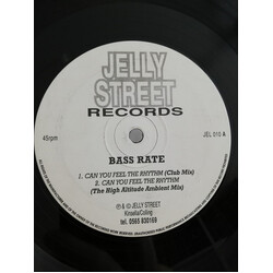 Bassrate Can You Feel The Rhythm EP Vinyl 12" USED