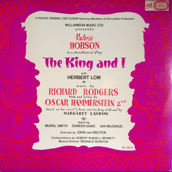 Valerie Hobson / Herbert Lom / Muriel Smith / Doreen Duke / Jan Mazarus The King and I (Original London Cast Recording) Vinyl LP USED