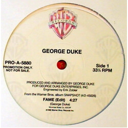 George Duke Fame Vinyl 12" USED
