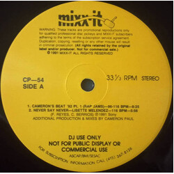 Various Mixx-it 54 Vinyl 12" USED