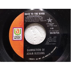 Damnation Of Adam Blessing Back To The River Vinyl 7" USED